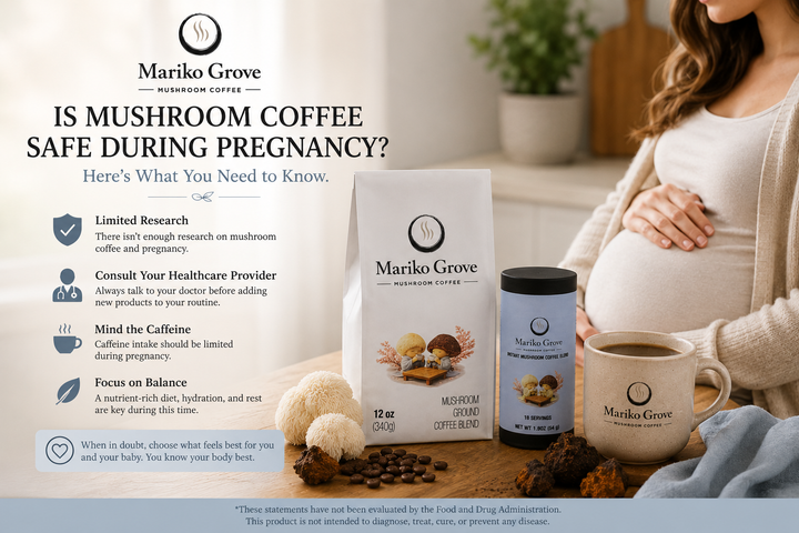 Is Mushroom Coffee Safe During Pregnancy?