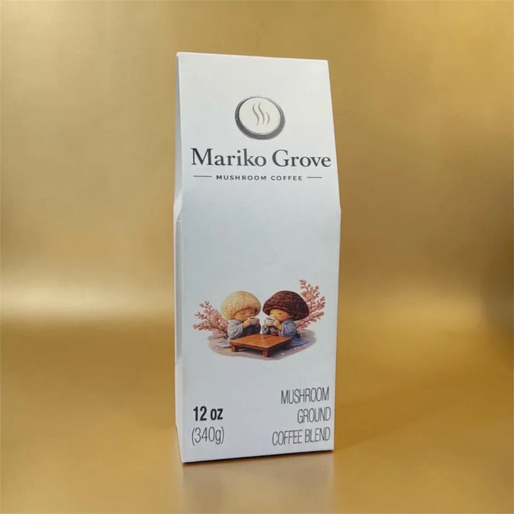 Ground Mushroom Coffee | Lion's Mane & Chaga Blend